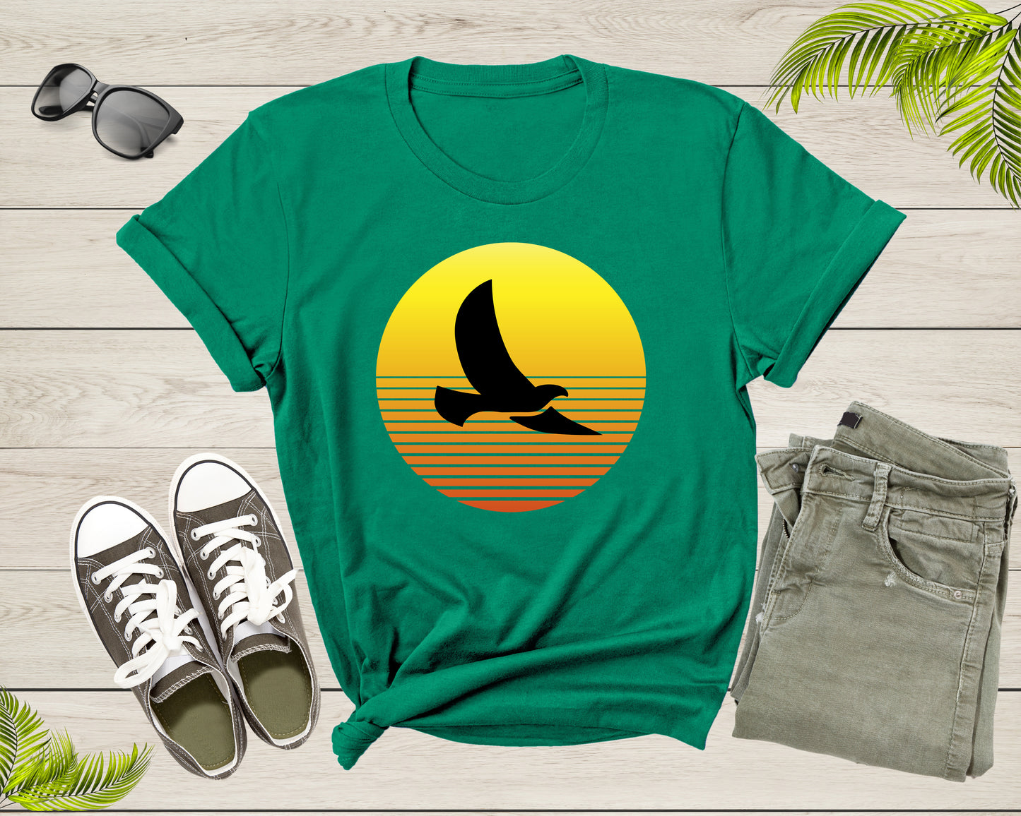 Dove Pigeon Bird Silhouette at Sunset Wildlife Nature Animal T-Shirt Dove Lover Gift T Shirt for Men Women Kids Boys Girls Graphic Tshirt