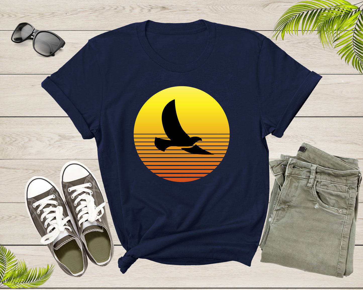 Dove Pigeon Bird Silhouette at Sunset Wildlife Nature Animal T-Shirt Dove Lover Gift T Shirt for Men Women Kids Boys Girls Graphic Tshirt