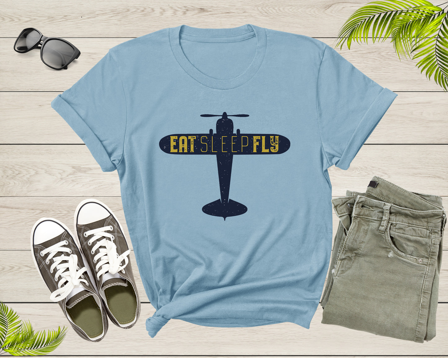 Eat Sleep Fly Aircraft Airplane Plane for Men Women Kids T-Shirt Foodie Lover Gift T Shirt for Men Women Kids Boys Girls Graphic Tshirt