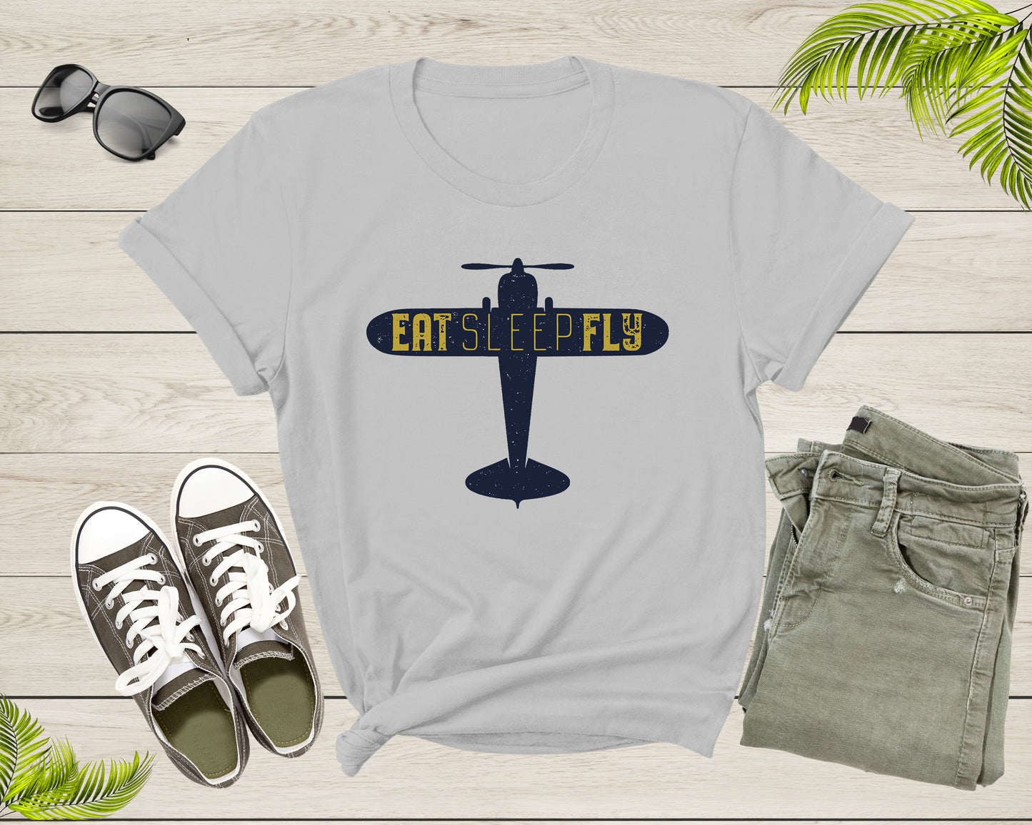 Eat Sleep Fly Aircraft Airplane Plane for Men Women Kids T-Shirt Foodie Lover Gift T Shirt for Men Women Kids Boys Girls Graphic Tshirt