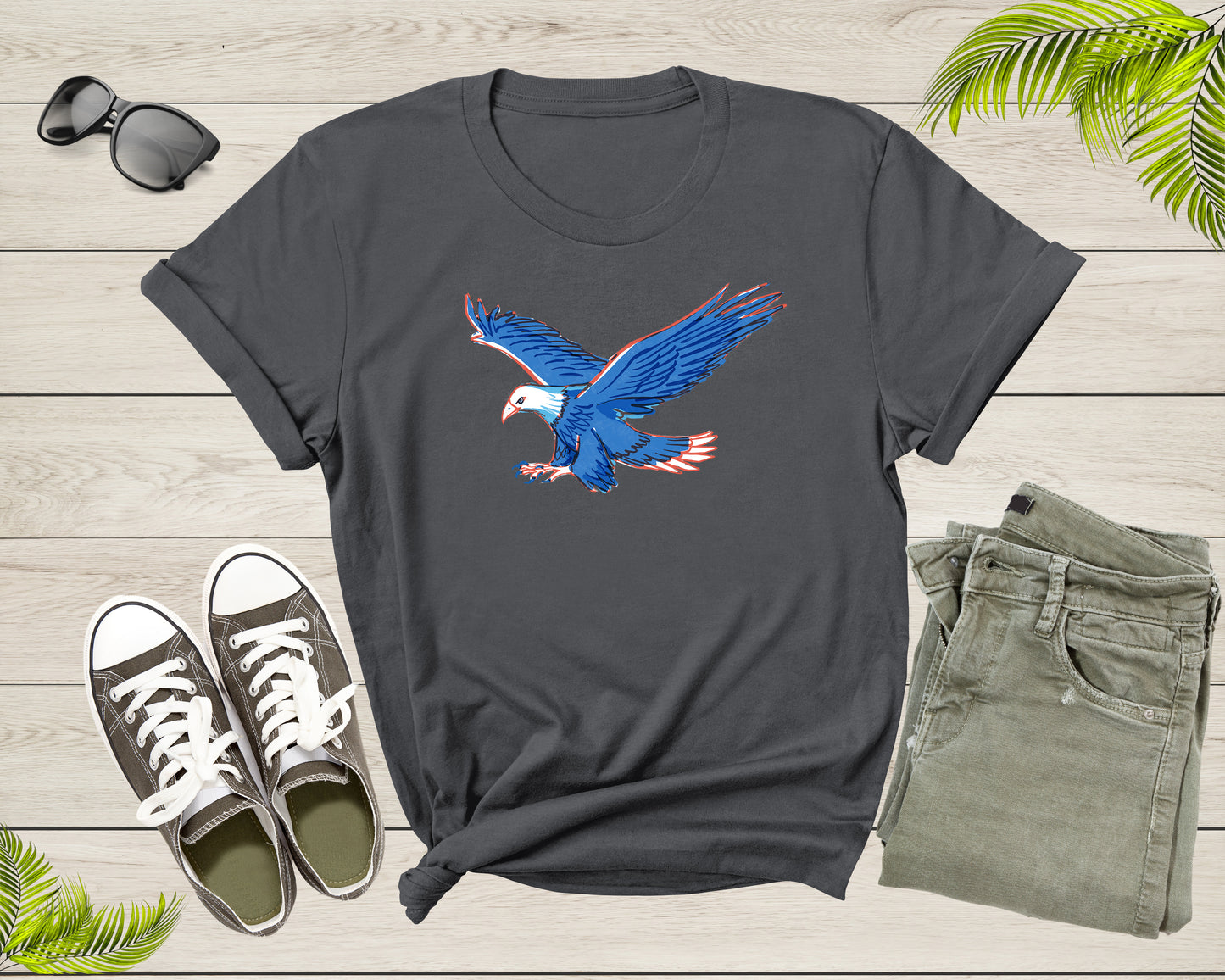 Flying Bald Eagle Flying Bird Hawk Wild Animal Retro Hunting T-Shirt Soaring Eagle Gift T Shirt for Men Women Kids Boys Girls Graphic Tshirt