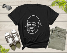 Load image into Gallery viewer, Cool Gorilla Lover Tshirt Design Gift For Adult Men Women Boys Girl Funny Gorilla Animal Graphic Present Shirt Gift Idea Gorilla Gym T-shirt