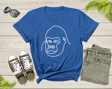 Load image into Gallery viewer, Cool Gorilla Lover Tshirt Design Gift For Adult Men Women Boys Girl Funny Gorilla Animal Graphic Present Shirt Gift Idea Gorilla Gym T-shirt