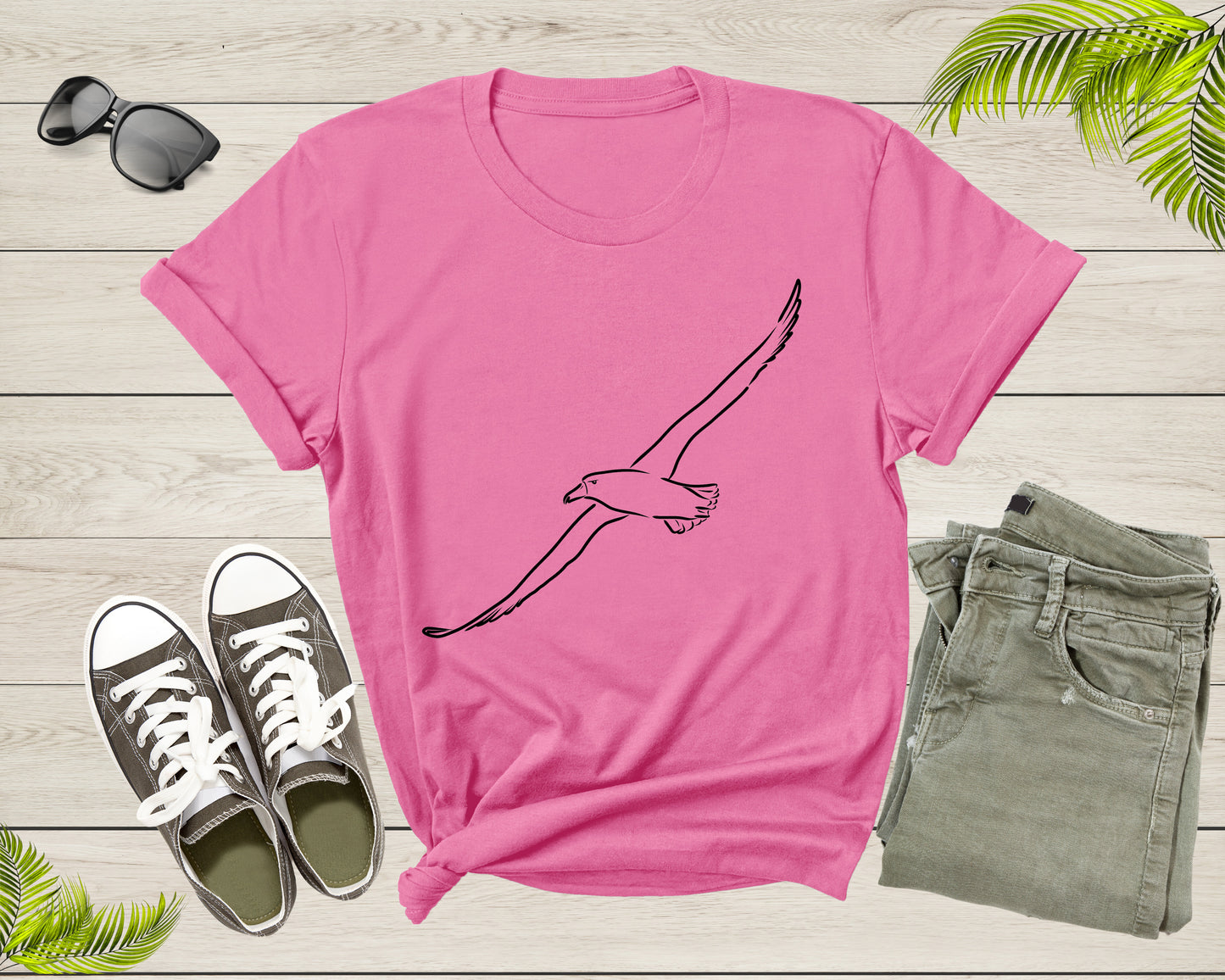 Flying Soaring Wandering Albatross Bird Lover Gift Shirt For Men Women Kids Boys Girls Cool Albatross Graphic Print Birdwatcher Tshirt