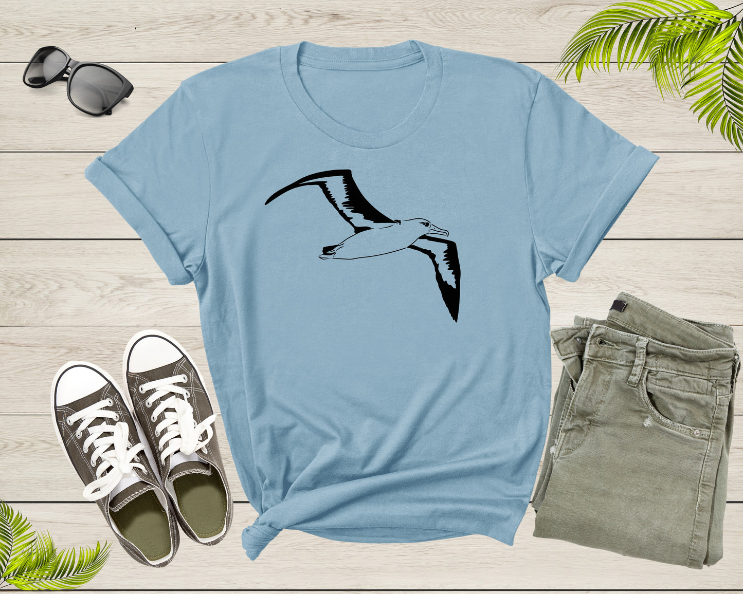 Flying Soaring Wandering Albatross Bird Lover Gift Shirt For Men Women Kids Boys Girls Cool Albatross Graphic Print Birdwatcher Tshirt
