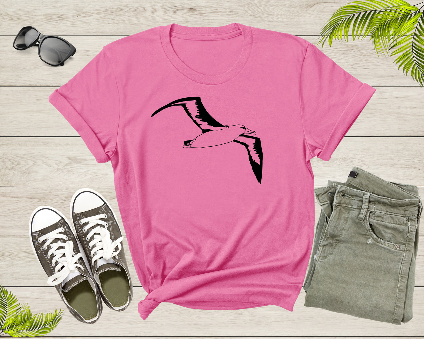 Flying Soaring Wandering Albatross Bird Lover Gift Shirt For Men Women Kids Boys Girls Cool Albatross Graphic Print Birdwatcher Tshirt