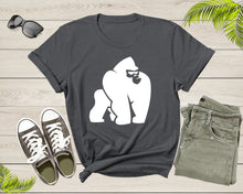 Load image into Gallery viewer, Cool Gorilla Lover Tshirt Design Gift For Adult Men Women Boys Girl Funny Gorilla Animal Graphic Present Shirt Gift Idea Gorilla Gym T-shirt