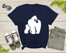 Load image into Gallery viewer, Cool Gorilla Lover Tshirt Design Gift For Adult Men Women Boys Girl Funny Gorilla Animal Graphic Present Shirt Gift Idea Gorilla Gym T-shirt