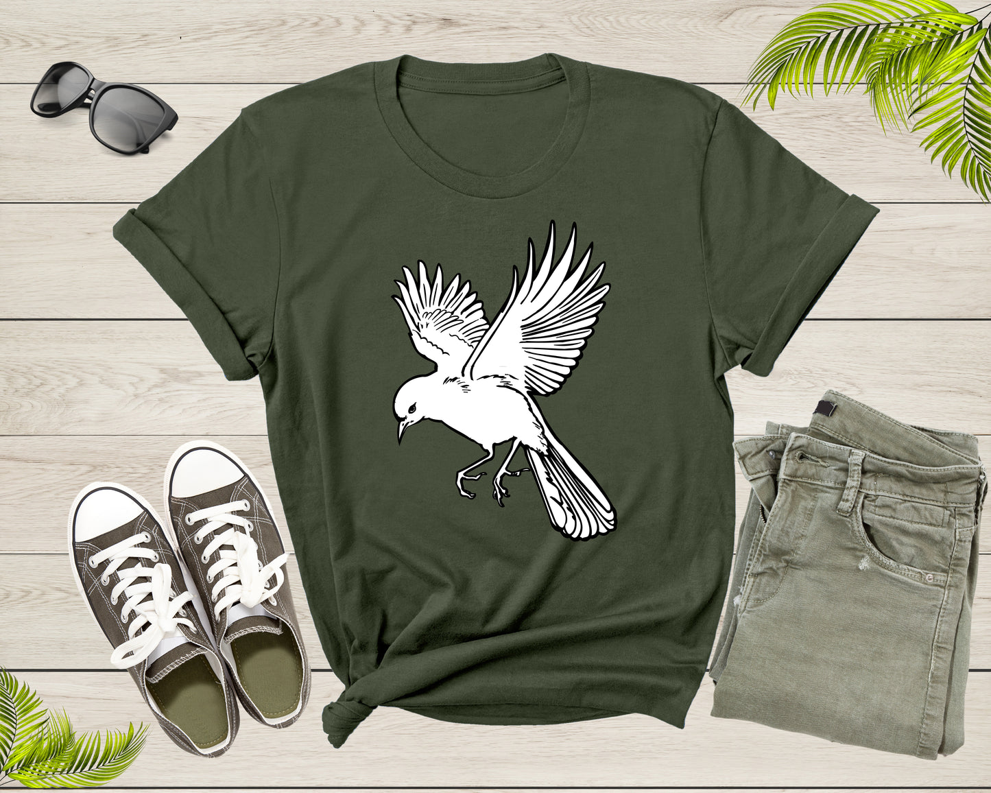 Flying White Bird Pigeon Dove Animal Bird Hunting for Prey T-Shirt Dove Lover Gift T Shirt for Men Women Kids Boys Girls Graphic Tshirt