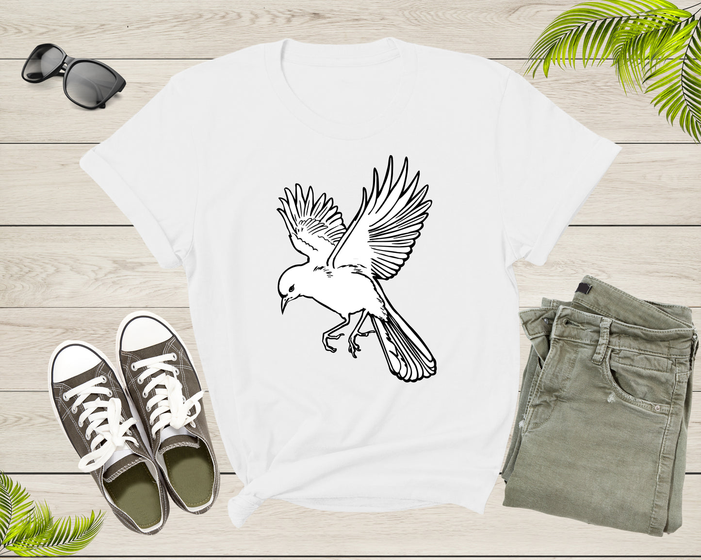 Flying White Bird Pigeon Dove Animal Bird Hunting for Prey T-Shirt Dove Lover Gift T Shirt for Men Women Kids Boys Girls Graphic Tshirt