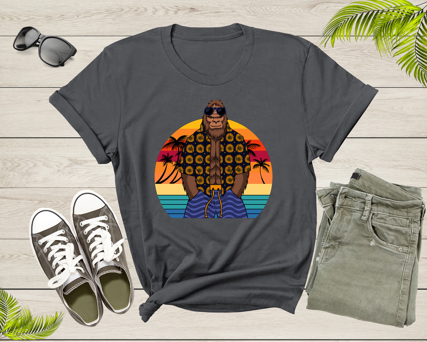 Cool Gorilla Lover Tshirt Design Gift For Adult Men Women Boys Girl Funny Gorilla Animal Graphic Present Shirt Gift Idea Gorilla Gym T-shirt