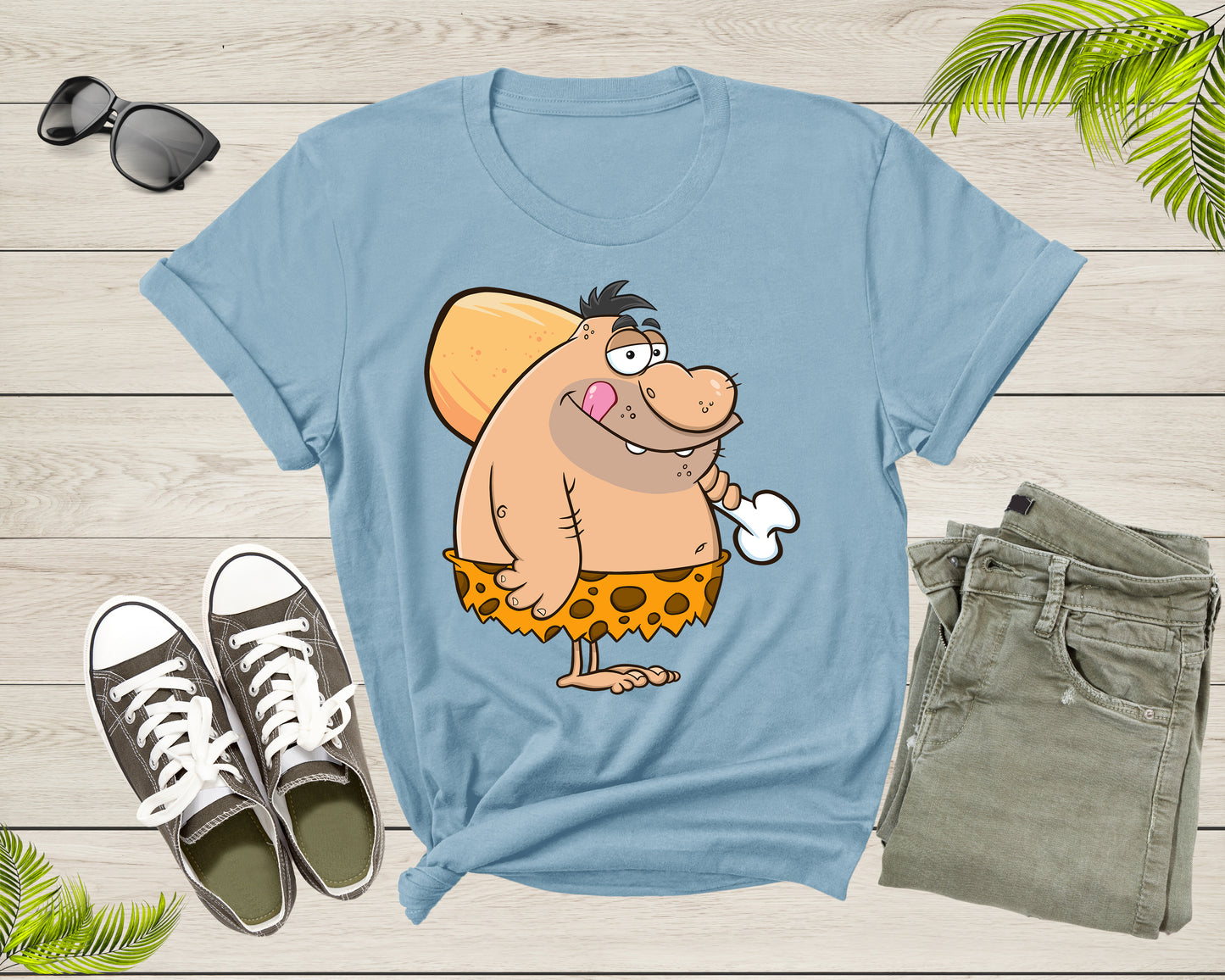 Funny Stone Age Ancient Caveman Prehistoric Neanderthal Shirt T-Shirt Caveman Lover Gift T Shirt for Men Women Kids Boys Girls Tshirt