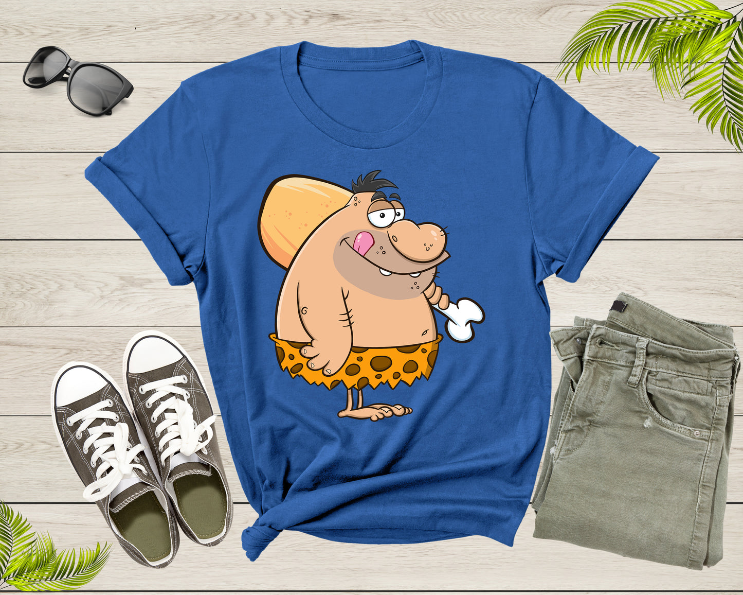 Funny Stone Age Ancient Caveman Prehistoric Neanderthal Shirt T-Shirt Caveman Lover Gift T Shirt for Men Women Kids Boys Girls Tshirt