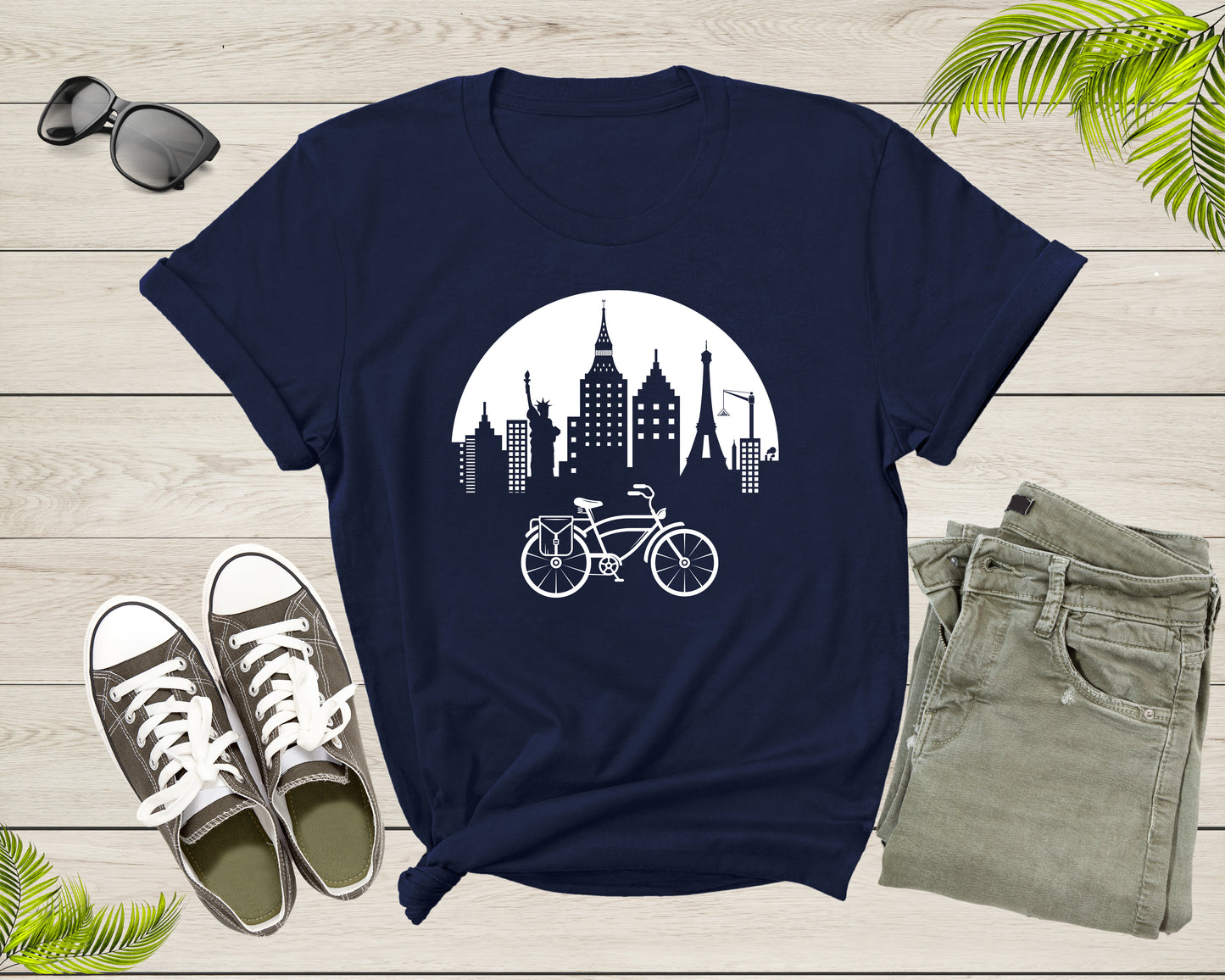 Mountain Bike Bicycle Lover Gift Idea Shirt Women Men Kids Boys Girls Bicycle Themed Tshirt Bike Lover Birthday Present Dad Mom T-shirt