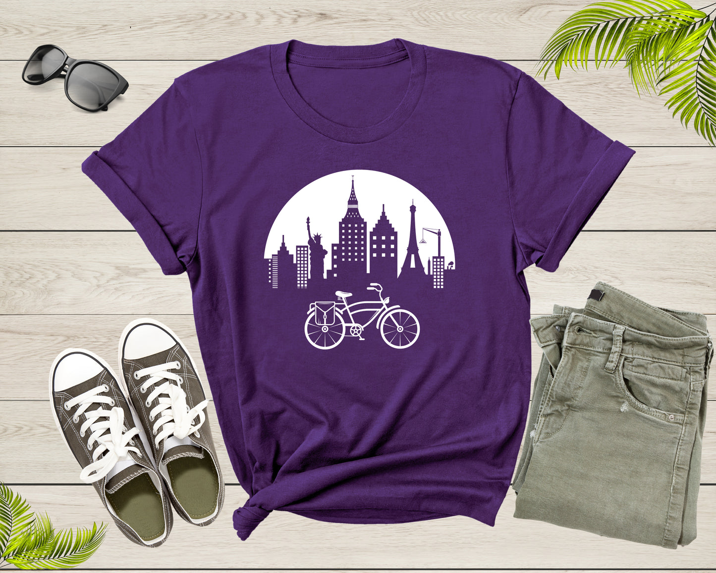 Mountain Bike Bicycle Lover Gift Idea Shirt Women Men Kids Boys Girls Bicycle Themed Tshirt Bike Lover Birthday Present Dad Mom T-shirt