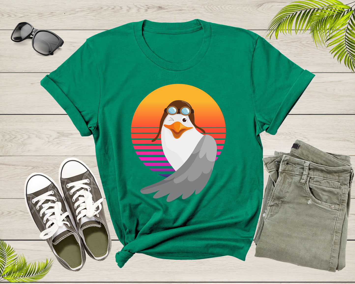 Ocean Seagull Bird Lover Gift Shirt For Men Women Kids Boys Girls Funny Seagull Graphic Print Tshirt Cool Seagull Birthday Present T-shirt