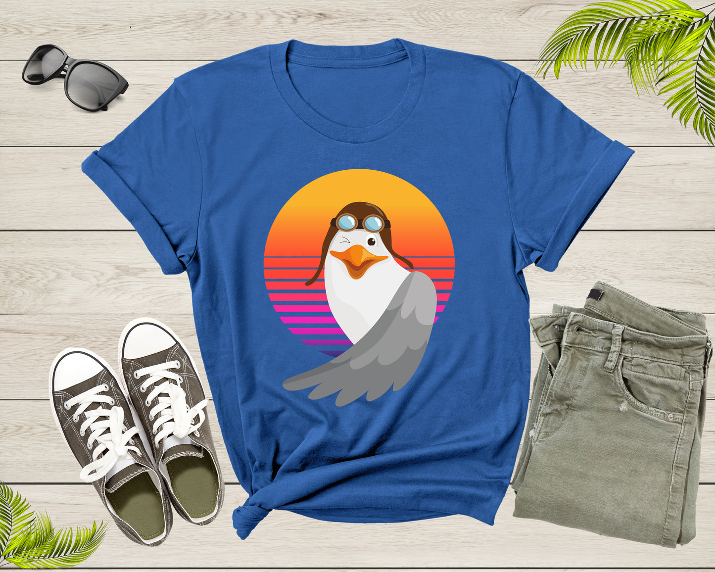 Ocean Seagull Bird Lover Gift Shirt For Men Women Kids Boys Girls Funny Seagull Graphic Print Tshirt Cool Seagull Birthday Present T-shirt