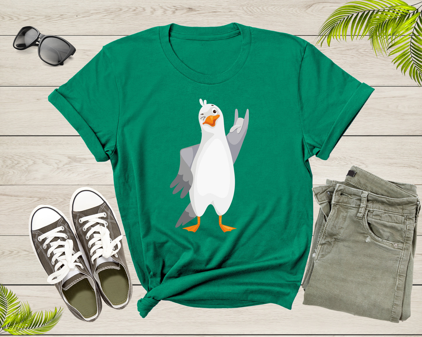 Ocean Seagull Bird Lover Gift Shirt For Men Women Kids Boys Girls Funny Seagull Graphic Print Tshirt Cool Seagull Birthday Present T-shirt