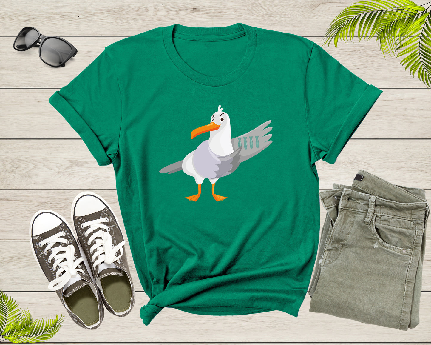 Ocean Seagull Bird Lover Gift Shirt For Men Women Kids Boys Girls Funny Seagull Graphic Print Tshirt Cool Seagull Birthday Present T-shirt