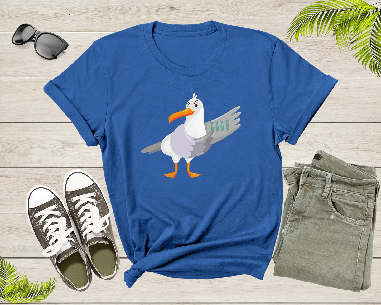 Ocean Seagull Bird Lover Gift Shirt For Men Women Kids Boys Girls Funny Seagull Graphic Print Tshirt Cool Seagull Birthday Present T-shirt