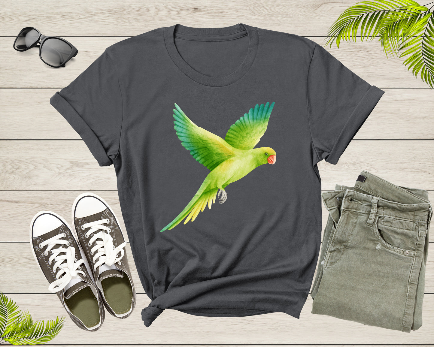 Parrot Gifts Bird Shirt Parrot Animal Tshirt Zoologist Tropical Birdwatching Summer Shirt Bird Lover Gift Parrot Mom Gift For Bird Lovers