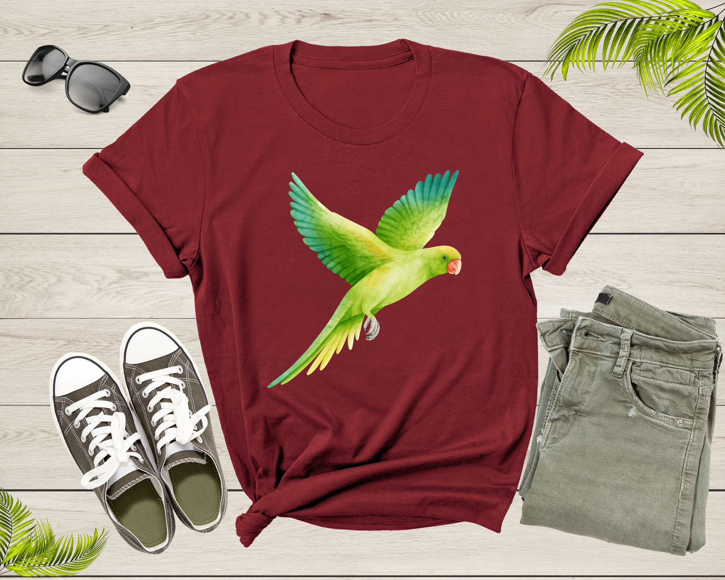 Parrot Gifts Bird Shirt Parrot Animal Tshirt Zoologist Tropical Birdwatching Summer Shirt Bird Lover Gift Parrot Mom Gift For Bird Lovers