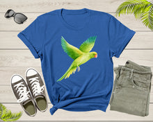 Load image into Gallery viewer, Parrot Gifts Bird Shirt Parrot Animal Tshirt Zoologist Tropical Birdwatching Summer Shirt Bird Lover Gift Parrot Mom Gift For Bird Lovers