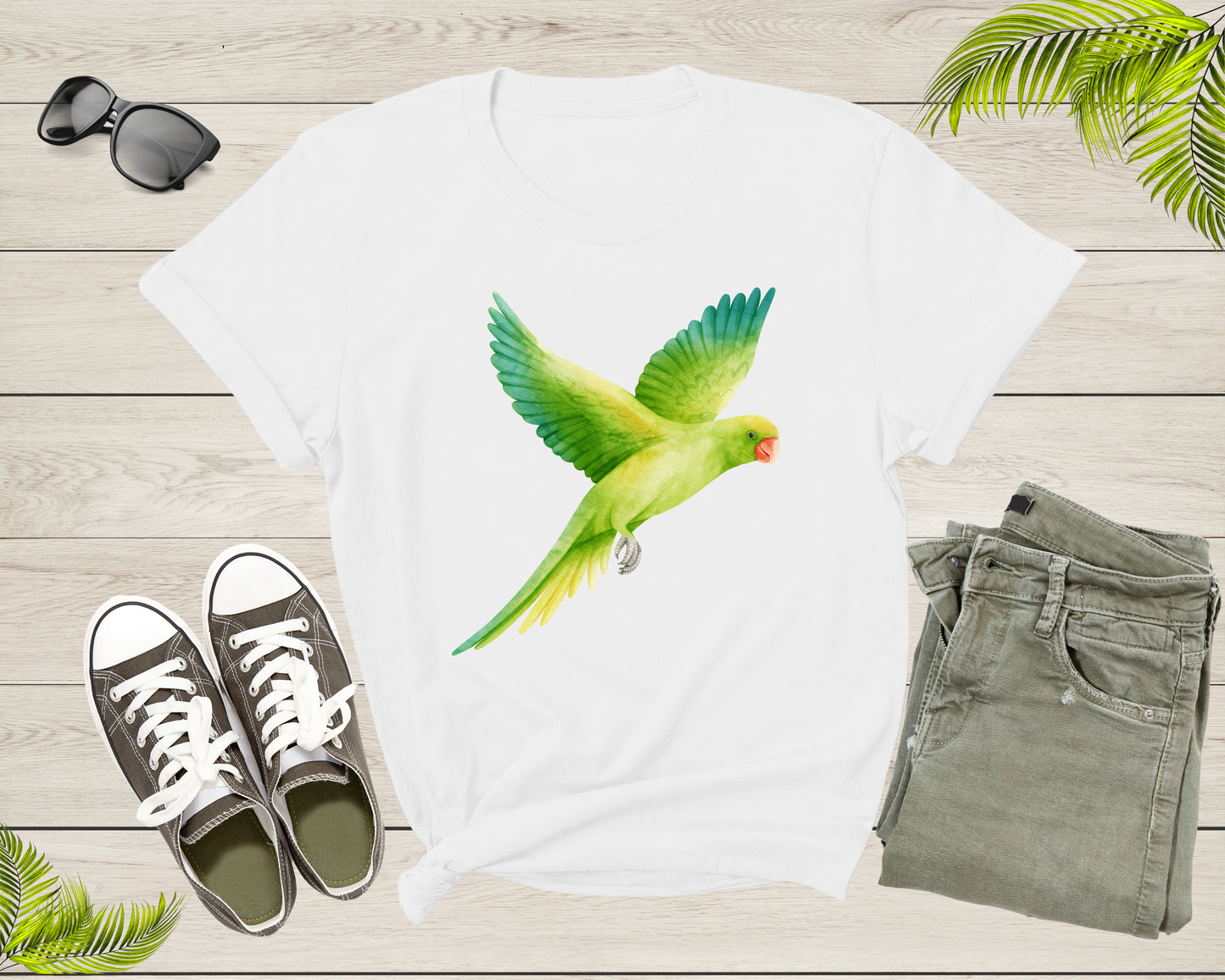 Parrot Gifts Bird Shirt Parrot Animal Tshirt Zoologist Tropical Birdwatching Summer Shirt Bird Lover Gift Parrot Mom Gift For Bird Lovers