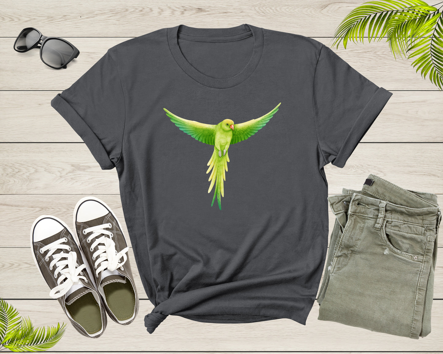 Parrot Gifts Bird Shirt Parrot Animal Tshirt Zoologist Tropical Birdwatching Summer Shirt Bird Lover Gift Parrot Mom Gift For Bird Lovers