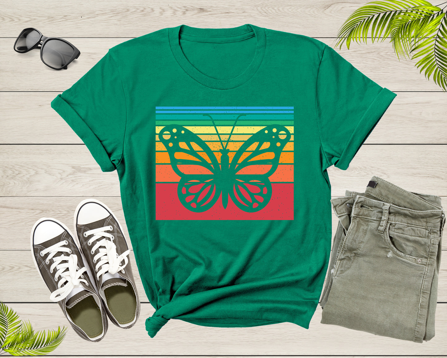 Retro Butterfly Lovers Botanical Gift For Women Girl Shirt Vintage Butterfly Shirt Butterfly Lover Cute Butterfly Insect Tshirt