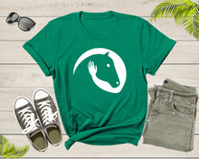 Load image into Gallery viewer, Cool Horse Pony Lover Gift Shirt For Men Women Kids Girls Boys Aesthetic Horse Lover Gift Ideas Tshirt Graphic Horse Head Silhouette T-shirt
