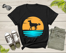 Load image into Gallery viewer, Cool Horse Pony Lover Gift Shirt For Men Women Kids Girls Boys Aesthetic Horse Lover Gift Tshirt Graphic Horse Sunset Silhouette T-shirt