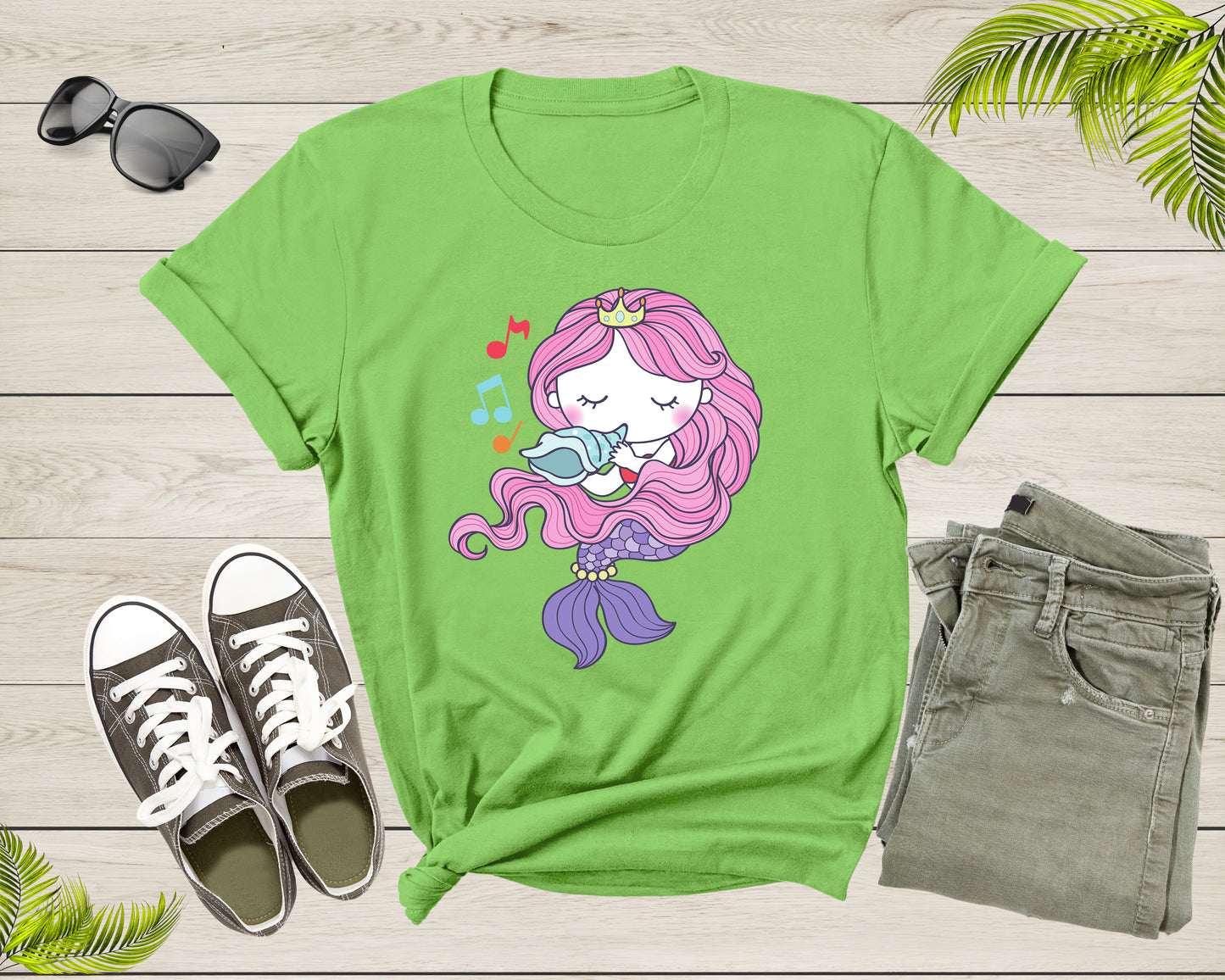 Little Mermaid Mothers Day Gift For Mermaid Lover Mom Momma T-Shirt Mermaid Lover Gift T Shirt for Men Women Girls Boys Teens Tshirt