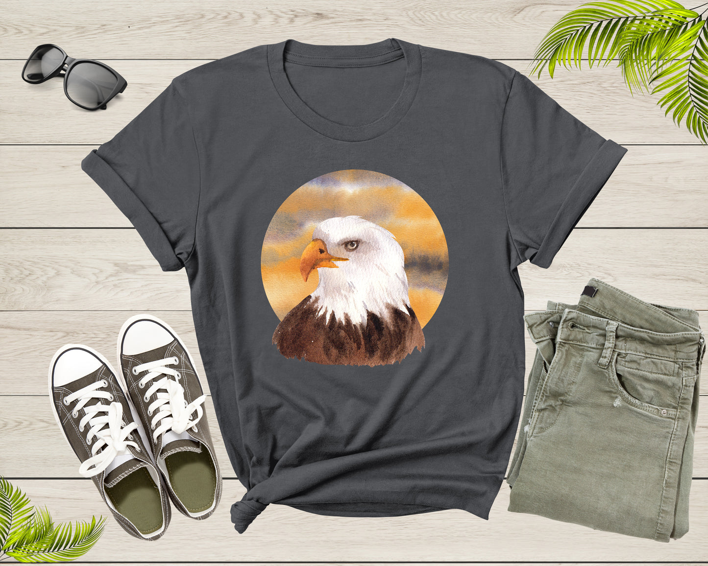 American Bald Eagle Bird Gift Women Men Kids Boys Dad Mom T-Shirt Bald Eagle Bird Animal Lover Gift T Shirt for Girls Teens Tshirt