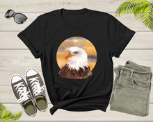 Load image into Gallery viewer, American Bald Eagle Bird Gift Women Men Kids Boys Dad Mom T-Shirt Bald Eagle Bird Animal Lover Gift T Shirt for Girls Teens Tshirt
