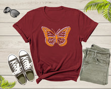 Load image into Gallery viewer, Butterfly Lovers Gift for Women Men Adults Graphic for Girls T-Shirt Butterfly Insect Bug Lover Gift T Shirt for Boys Girls Teens Tshirt