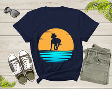 Load image into Gallery viewer, Cool Horse Pony Lover Gift Shirt For Men Women Kids Girls Boys Aesthetic Horse Lover Gift Tshirt Graphic Horse Sunset Silhouette T-shirt