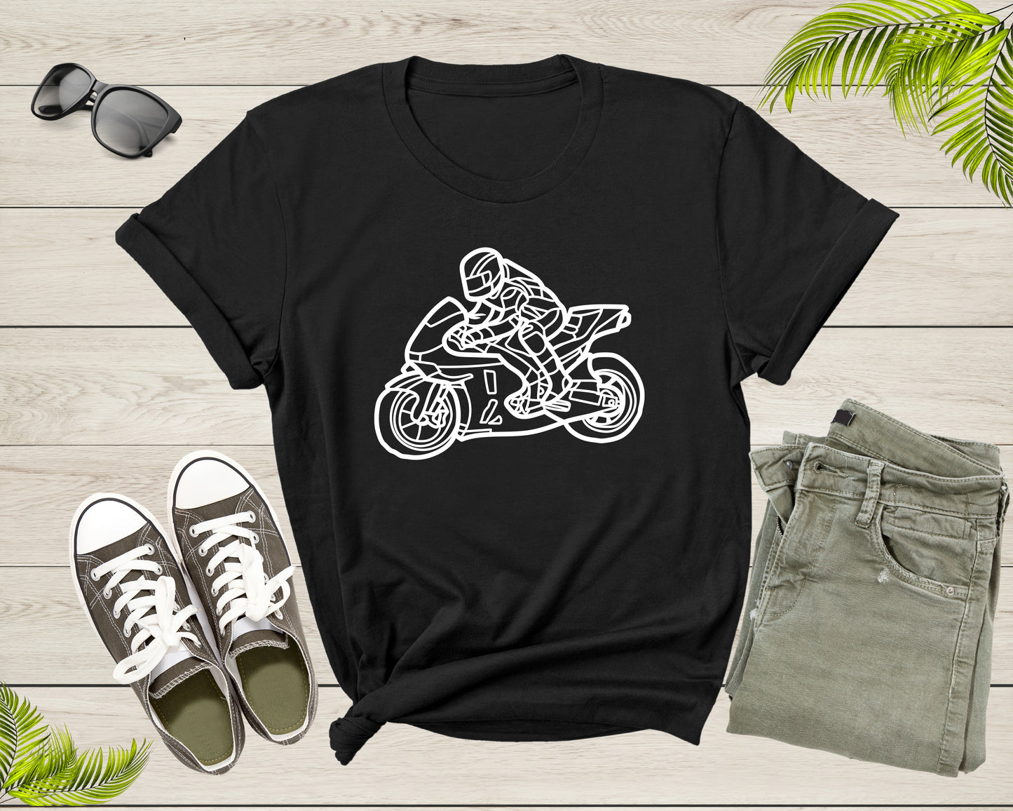 Motorbike Sport Bike Motorcycle Lover Graphic Gift Men Women T-Shirt Motorcycle Lover Gift T Shirt for Boys Girls Youth Graphic Tshirt