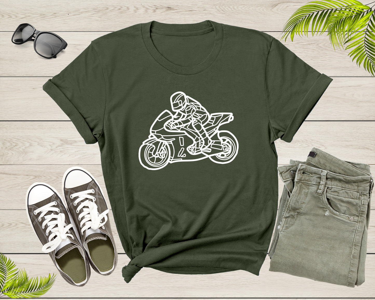 Motorbike Sport Bike Motorcycle Lover Graphic Gift Men Women T-Shirt Motorcycle Lover Gift T Shirt for Boys Girls Youth Graphic Tshirt