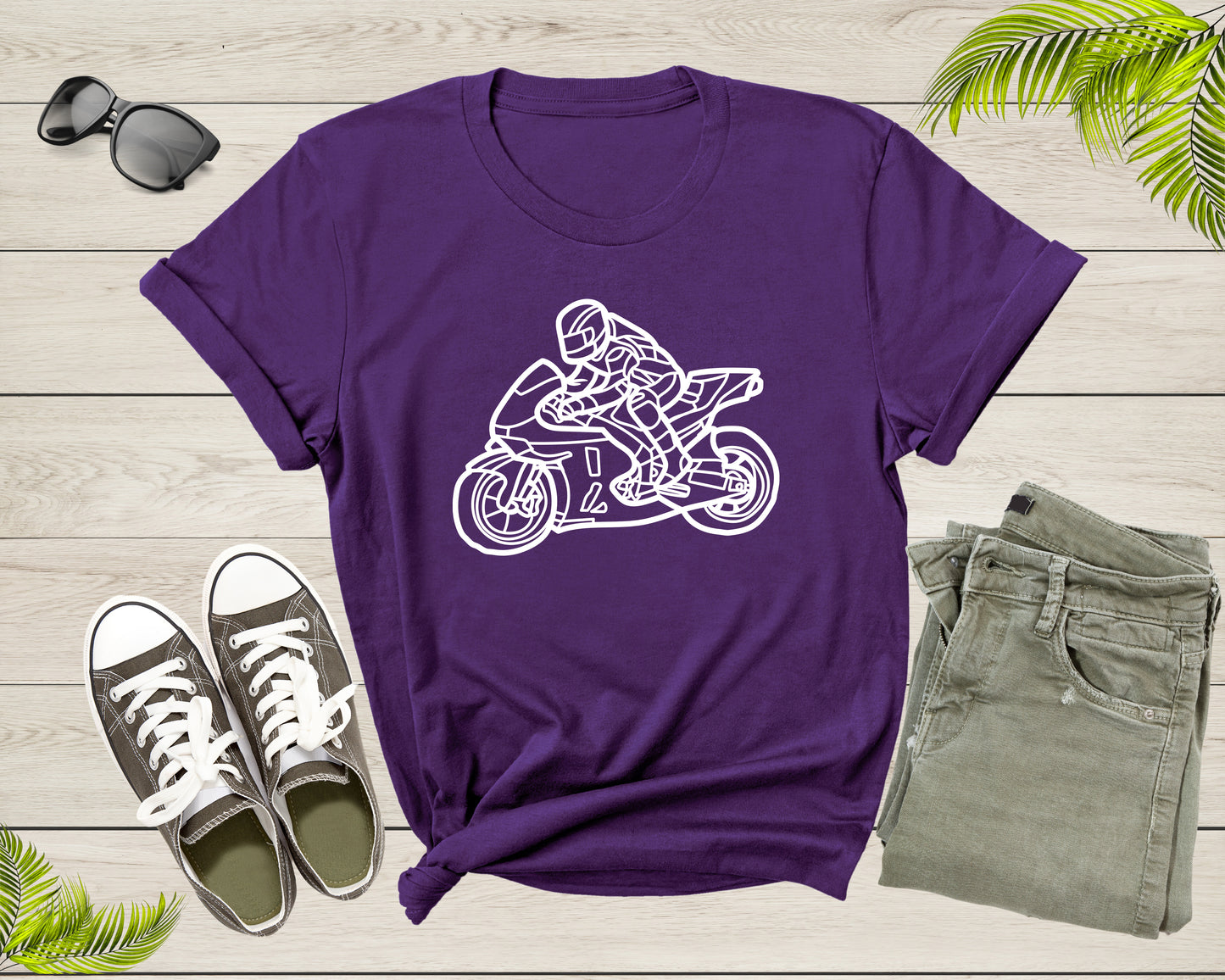 Motorbike Sport Bike Motorcycle Lover Graphic Gift Men Women T-Shirt Motorcycle Lover Gift T Shirt for Boys Girls Youth Graphic Tshirt