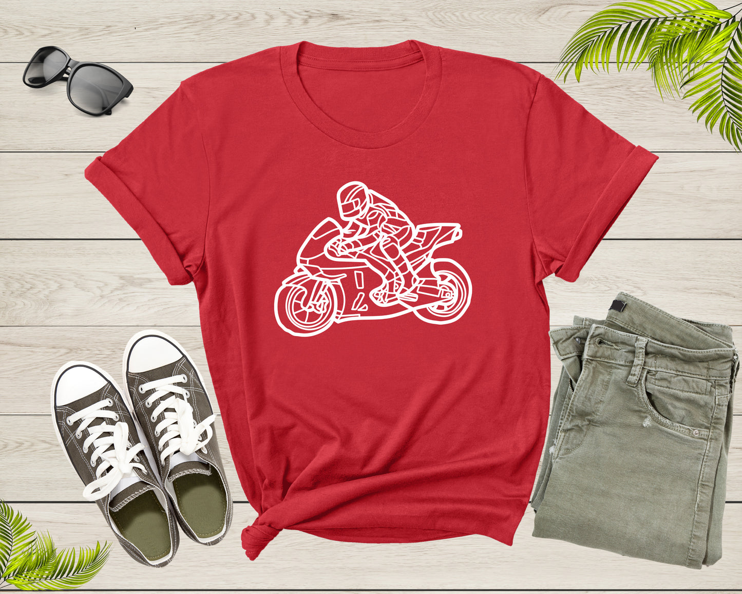 Motorbike Sport Bike Motorcycle Lover Graphic Gift Men Women T-Shirt Motorcycle Lover Gift T Shirt for Boys Girls Youth Graphic Tshirt