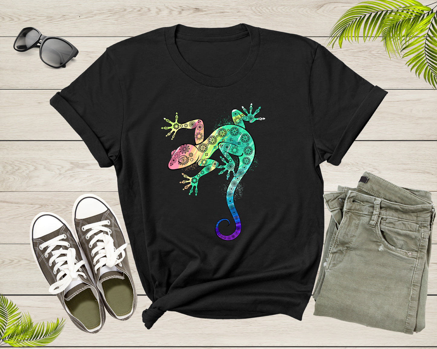 Cute Gecko Lizard Lover Print Gift Men Women Kids Boys Girls T-Shirt Gecko Lover Gift T Shirt for Men Women Kids Boys Girls Graphic Tshirt