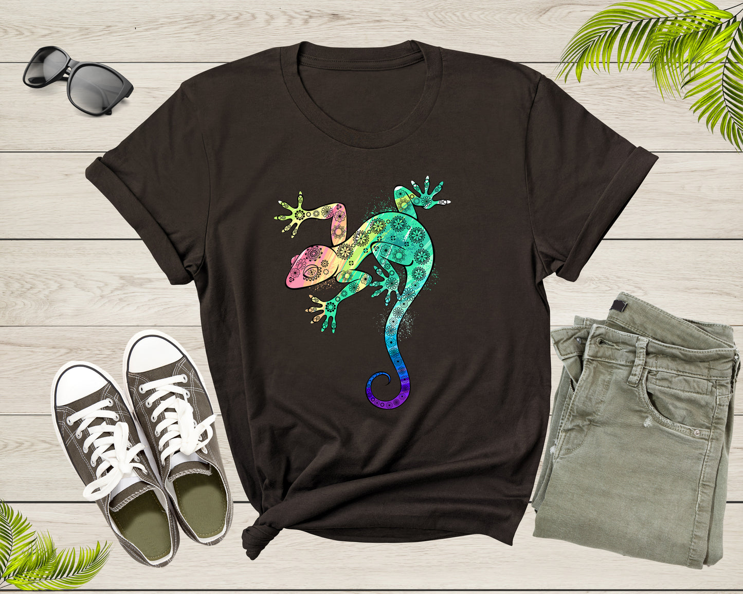 Cute Gecko Lizard Lover Print Gift Men Women Kids Boys Girls T-Shirt Gecko Lover Gift T Shirt for Men Women Kids Boys Girls Graphic Tshirt