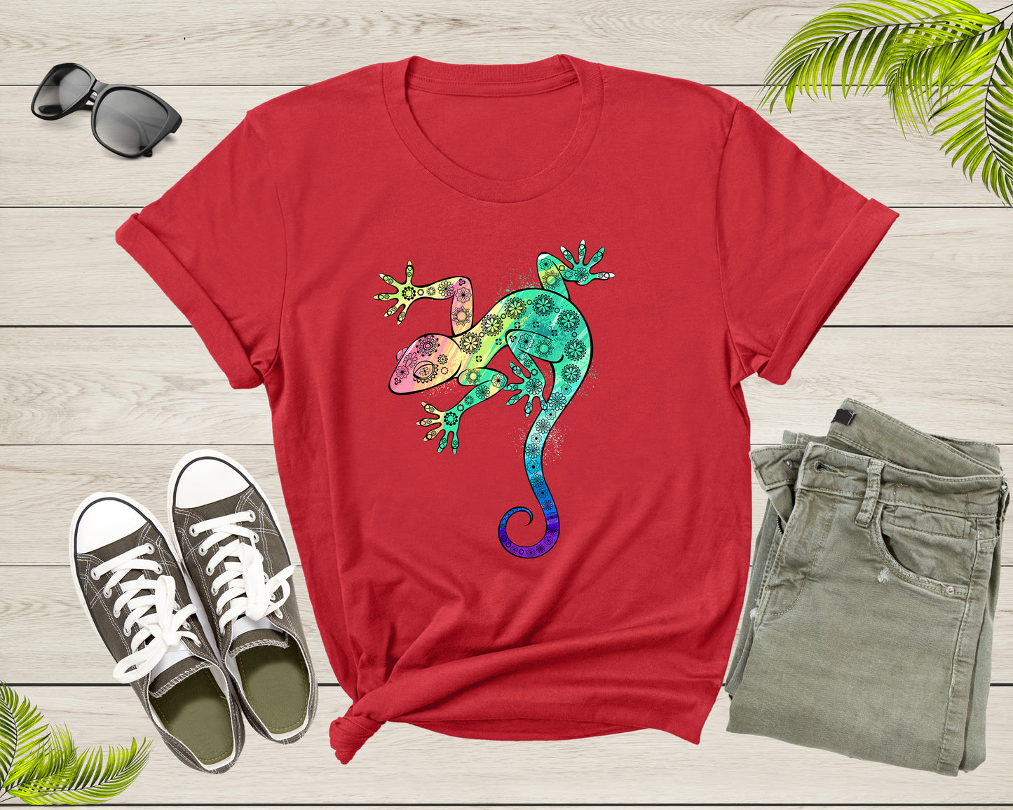 Cute Gecko Lizard Lover Print Gift Men Women Kids Boys Girls T-Shirt Gecko Lover Gift T Shirt for Men Women Kids Boys Girls Graphic Tshirt