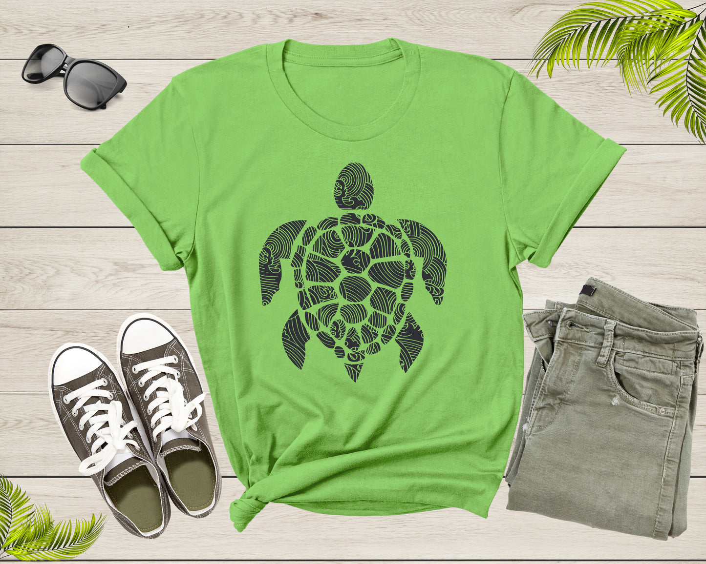 Cute Sea Turtle Lover Graphic Gift Present Men Women Kids T-Shirt Turtle Lover Gift T Shirt for Boys Girls Teens Graphic Design Tshirt