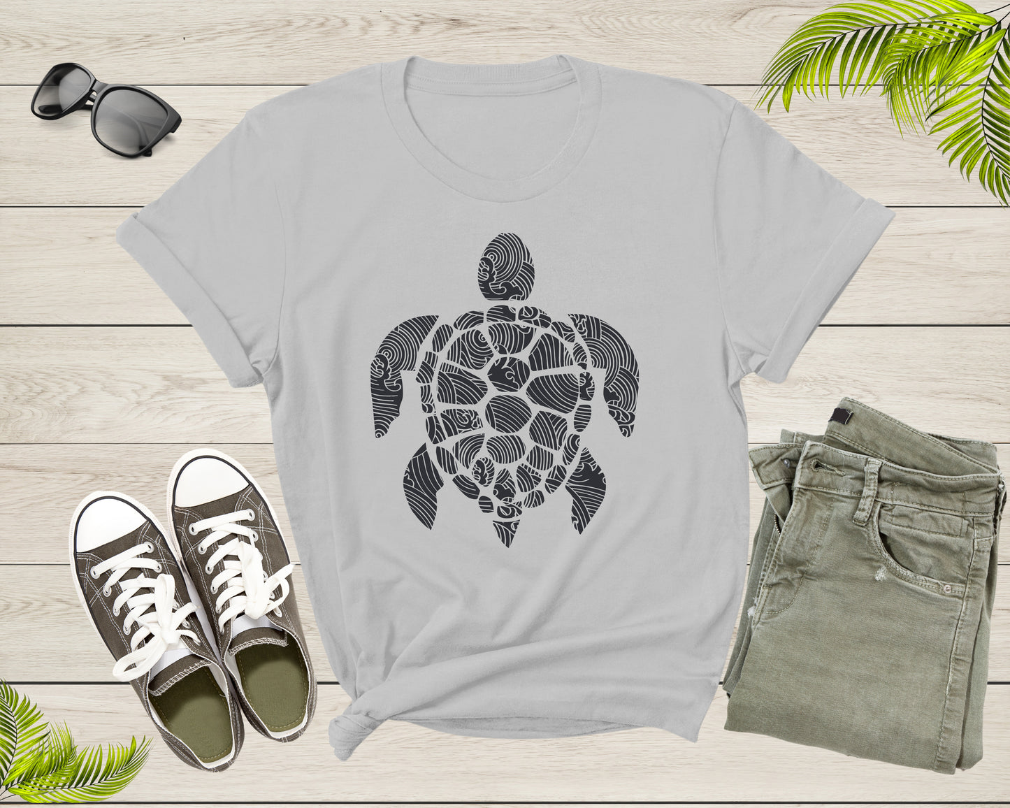 Cute Sea Turtle Lover Graphic Gift Present Men Women Kids T-Shirt Turtle Lover Gift T Shirt for Boys Girls Teens Graphic Design Tshirt