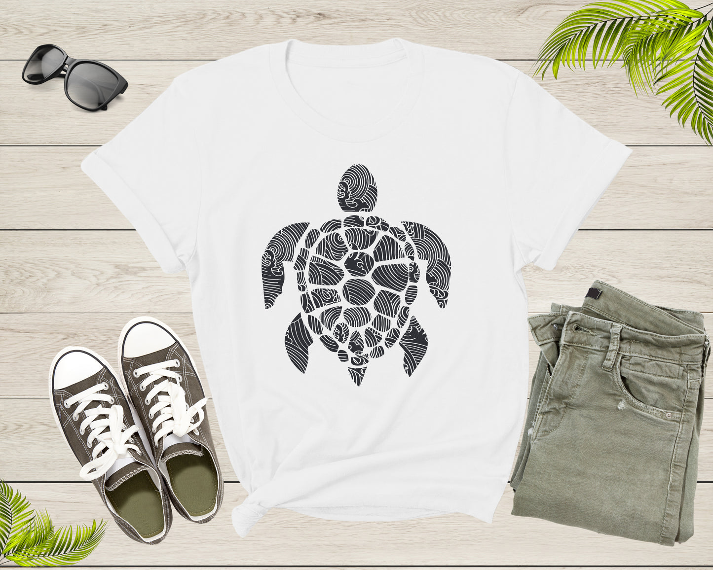 Cute Sea Turtle Lover Graphic Gift Present Men Women Kids T-Shirt Turtle Lover Gift T Shirt for Boys Girls Teens Graphic Design Tshirt