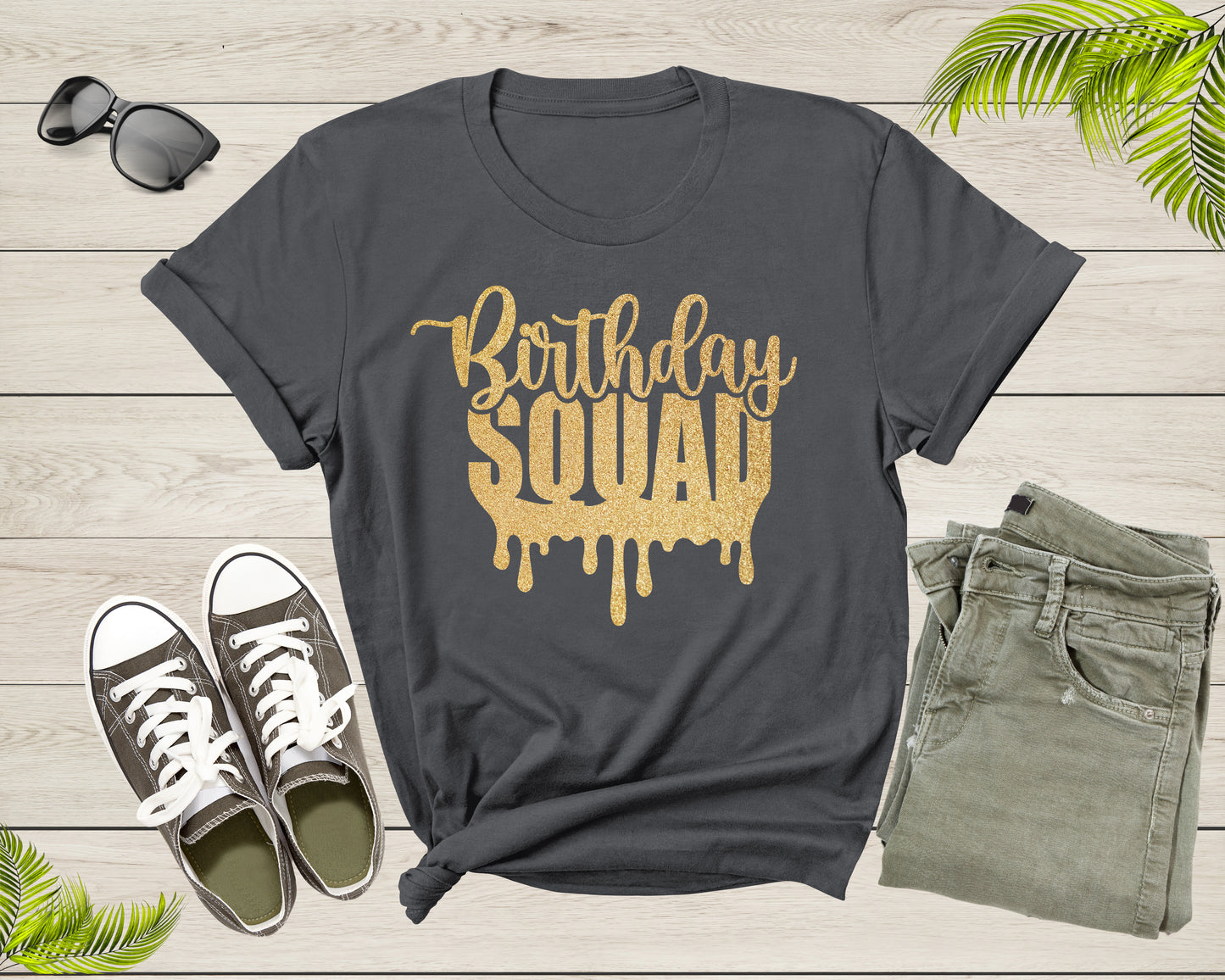 It Is My Birthday Crew Squad Gift Boy Girl Sister Brother T-Shirt Birthday Present T Shirt for Men Women Kids Boys Girls Graphic Tshirt