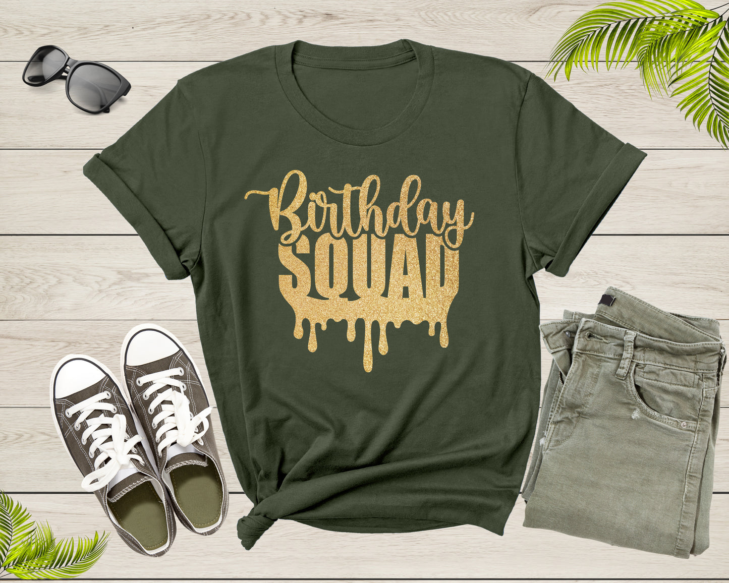 It Is My Birthday Crew Squad Gift Boy Girl Sister Brother T-Shirt Birthday Present T Shirt for Men Women Kids Boys Girls Graphic Tshirt