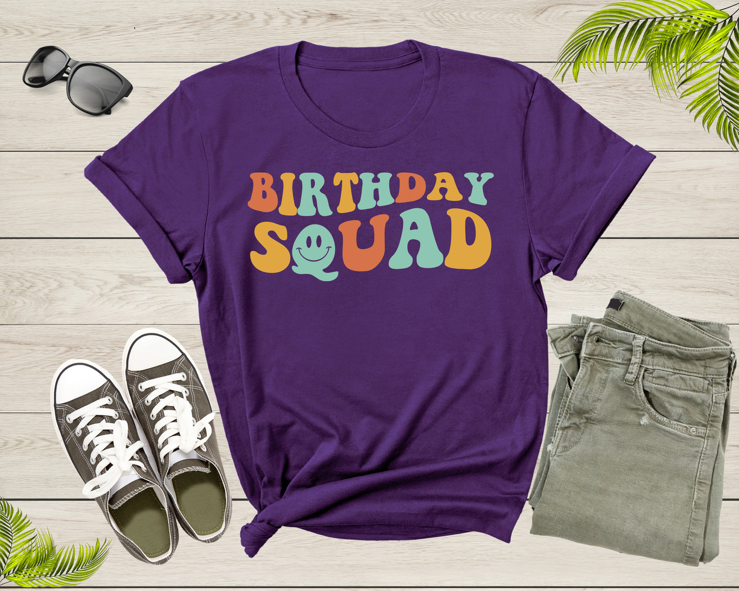 It Is My Birthday Crew Squad Gift Boy Girl Sister Brother T-Shirt Birthday Present T Shirt for Men Women Kids Boys Girls Graphic Tshirt